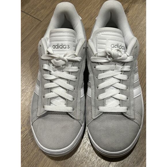 ADIDAS Womens Grand Court Alpha Gray Tennis Shoes Size 7 Worn Once - Picture 1 of 10